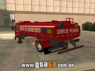 Ford Cargo dos Bombeiros [ImVehFt] para GTA San Andreas